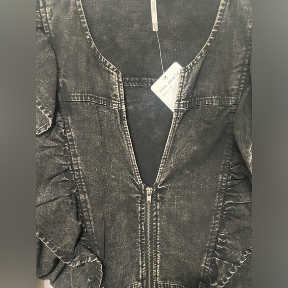 Free People Denim Dress - Picture 5 of 7